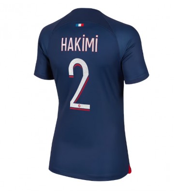 Maillot de foot Paris Saint-Germain Achraf Hakimi #2 Domicile Femmes 2023-24 Manches Courte